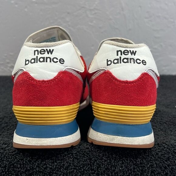 🔥🔥 NEW BALANCE Classic 574 Sneakers “Rainbow Pack” Men Sz 9.5 - EXCELLENT - Picture 5 of 16